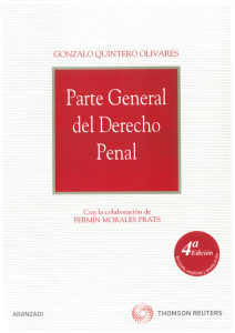 Parte general del derecho penal