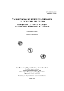 Valorizaci&oacute;n de residuos s&oacute;lidos en la industria del cuero