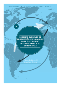 CADENAS GLOBALES DE PRODUCCIÓN: IMPLICANCIAS PARA