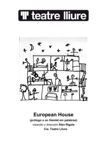 European House - Teatre Lliure