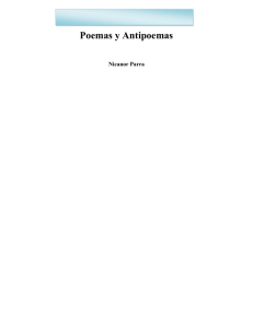 Poemas y Antipoemas - Biblioteca Digital