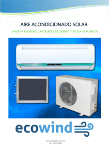 aire acondicionado solar