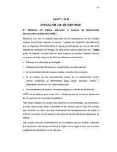 aplicación del sistema most