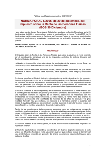 NORMA FORAL 6/2006, de 29 de diciembre, del Impuesto sobre la