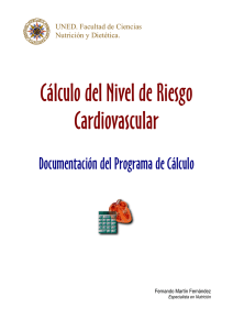 Cálculo del Nivel de Riesgo Cardiovascular