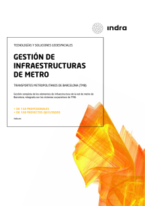 gestión de infraestructuras de metro