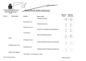 ION DE SEDES JUDICIALES