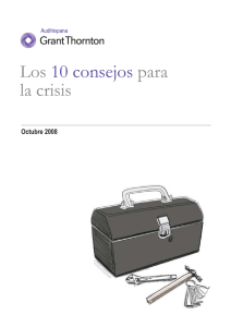 Los 10 consejos para la crisis