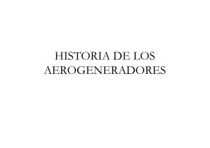 HISTORIA DE LOS AEROGENERADORES