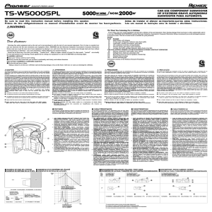 Page 1 pioneer sound. V/Ls/on.sou/ TS