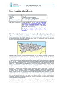 Costa Oriental - Gobierno del principado de Asturias
