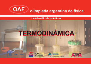 termodinámica - FaMAF - Universidad Nacional de Córdoba