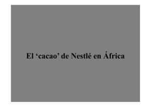 53 El cacao de Nestlé en África