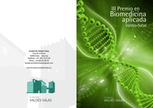 Biomedicina aplicada - Fundación Valdés