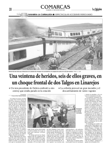 Espectacular accidente en Linarejos. 22 de mayo del 2004