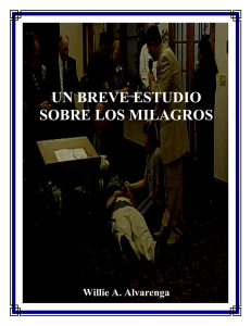 U BREVE ESTUDIO SOBRE LOS MILAGROS
