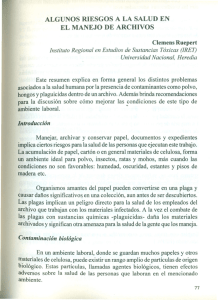 el manejo de archivos - Archivo Nacional de Costa Rica