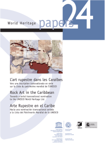 L`Art rupestre dans les Caraïbes: vers une - unesdoc