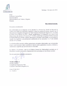 Consorcio Seguros de Vida