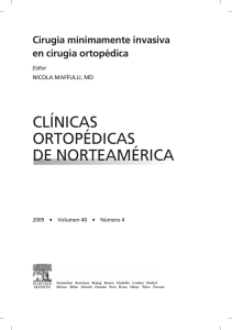 CLÍNICAS ORTOPE´DICAS DE NORTEAME´RICA