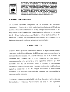 ¿mm CONGRESO DE LA UNIÓN, TENER POR ATENDIDO, EL