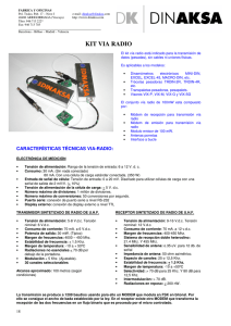 kit via radio - ACR - Sistemas Industriais