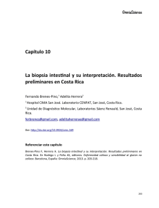 Capítulo 10 La biopsia intestnal y su interpretación