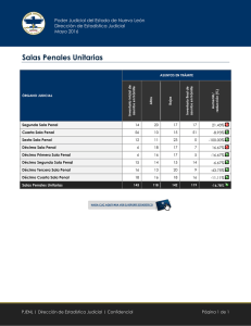Salas Penales Unitarias - Poder Judicial del Estado de Nuevo León