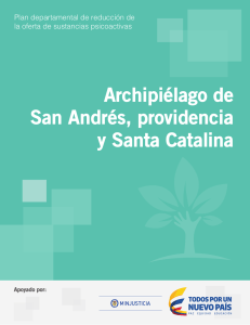 Archipiélago de San Andrés, providencia y Santa CatalinaPlan