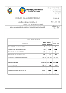 Simbolog&iacute;a de Tensores en Sistemas de Distribuci&oacute;n El&eacute;ctrica