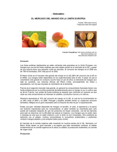 resumen el mercado del mango en la unión europea