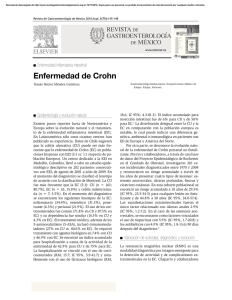 Enfermedad de Crohn - Revista de Gastroenterología de México