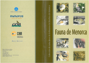 Fauna de Menorca (2003) - Menorca Reserva de Biosfera