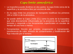 Capa límite atmosférica - Centro de Ciencias de la Atmósfera, UNAM
