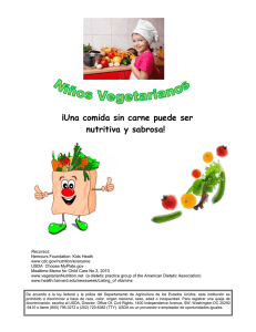 ¡Una comida sin carne puede ser nutritiva y sabrosa!