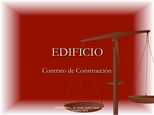 Edificio y Derecho – Contrato de Construcción