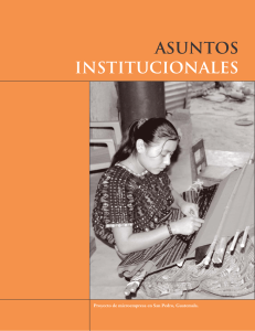 Informe anual 2003: Asuntos Institucionales