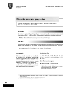 Distrofia muscular progresiva