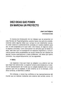 diez ideas que ponen en marcha un proyecto - Rodin