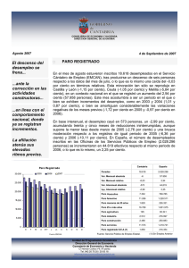 El descenso del desempleo se frena... La afiliación atenúa sus