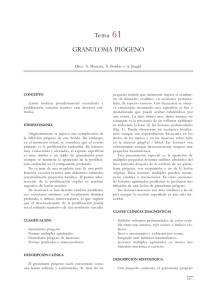 Tema 61 GRANULOMA PIÓGENO