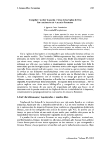 J. Ignacio Díez Fernández eHumanista: Volume 15, 2010 302