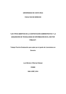 universidad de costa rica facultad de derecho “los tipos abiertos en