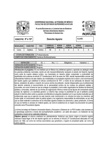 Derecho Agrario - FES Acatl&aacute;n