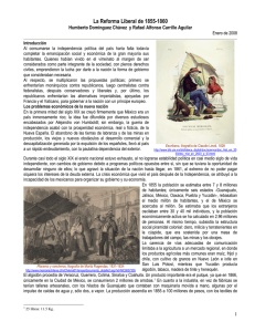 Reforma Liberal 1855-1861 - Portal Académico del CCH