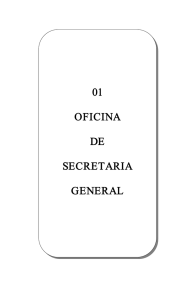 01 OFICINA DE SECRETARIA GENERAL