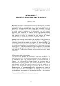 Will Kymlicka: La defensa del nacionalismo minoritario