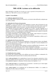 NBE-AE-88. Acciones en la edificación