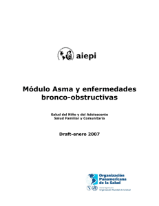 Módulo Asma y enfermedades bronco-obstructivas