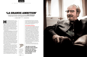 2015 Entrevista Didier Belondrade.Revista Tapas. Por Rodrigo